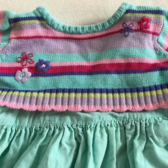 Gymboree Toddler 18-24 M, 2-Piece Set: Woven Dress and Knit Sweater Set - Picture 3 of 7